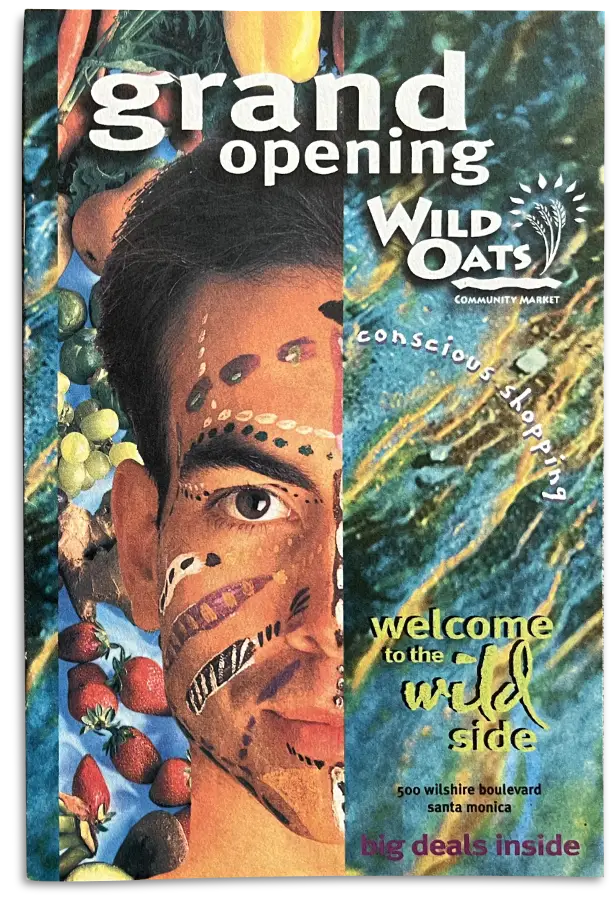 Wild Oats Santa Monica Grand Opening brochure